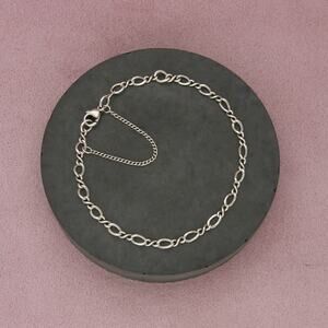 james avery sterling silver medium twist charm bracelet size 8.5in
